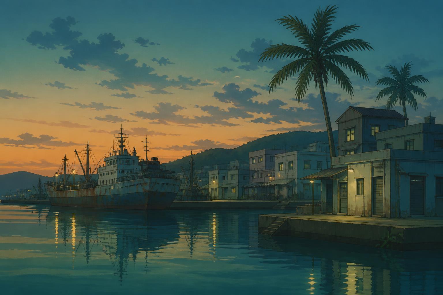 Roanapur — entrance illustration